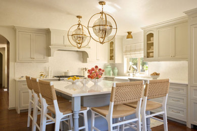 Elegant kitchen photo in Oklahoma City
