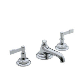 Kallista Chrome For Loft by Michael S Smith Basin Set, Lever Handles - Bathroom Faucets And Showerheads
