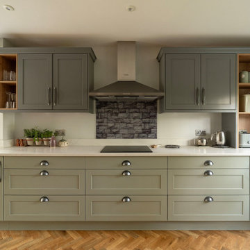 Green Shaker Kitchen in Princes Risborough