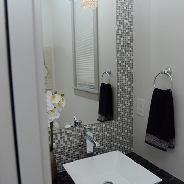 Contemporary powder room