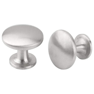 Stain Nickel Hardware Cabinet Knobs, Set of 10