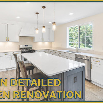 Golden Detailed Kitchen Renovation
