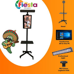 Photo Booth package (touchscreen, lights, camera, stand) - Home Electronics