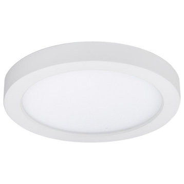 WAC Lighting FM-05RN-9 Round 5"W LED Indoor / Outdoor Flush Mount - White /