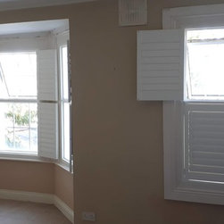 Tier on tier shutters and caf&eacute; style shutters installed in Drumcondra, Dublin 7. - Products
