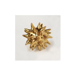 Large Gold Urchin Object | Pulp Home - Home Decor
