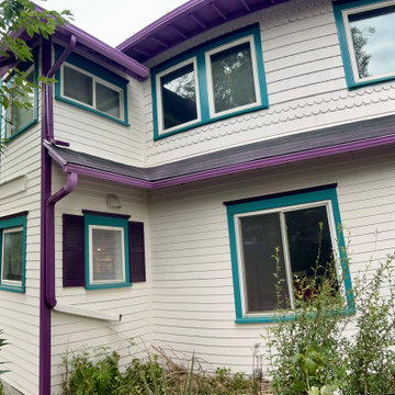 Lavender House Repaint, 25 Years Later