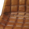 Patty Side Chair, Brown Leather
