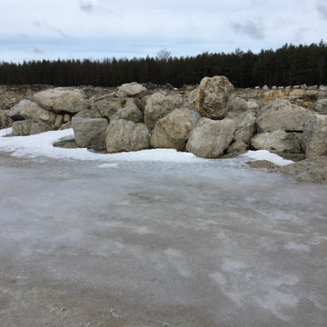 Lake Michigan Rip Rap Armour / Revetment Stone