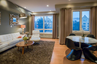 Inspiration for a living room remodel in Other