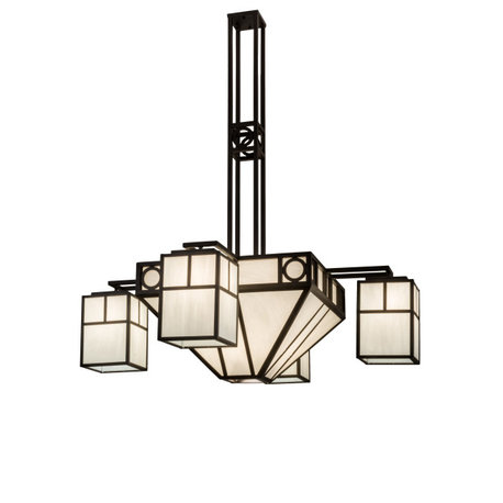 60W Mission Chic 4 LT Chandelier