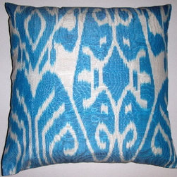 Uzbek ikat pillow covers - Decorative Pillows