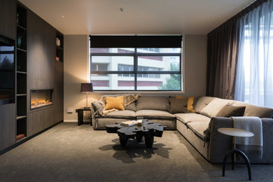 Photo of a modern living room in Auckland.