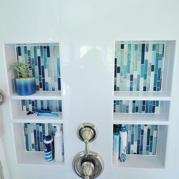 Master Bath Remodel with Blue Inspiration