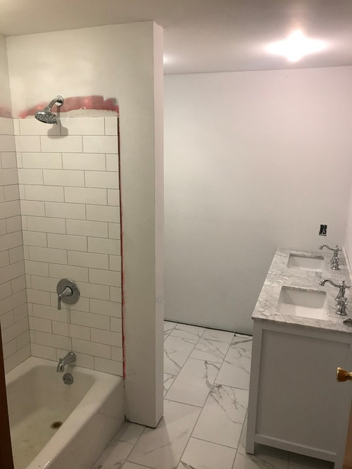 Finishing my DIY bathroom renovation what paint color?