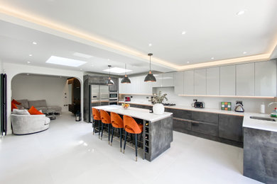 Kitchen in London.