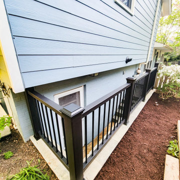 A Successful basement entrance restoration