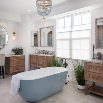 Soothing Master Bath Wellness Room