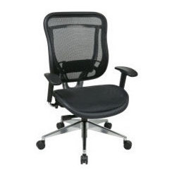 Black Executive Mesh High Back Office Chair - Office Chairs