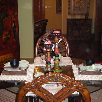 Rooms - Dining rooms - With Antique Chinese Design Elements
