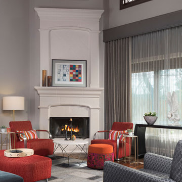 Two Story Living Room - Problems Solved