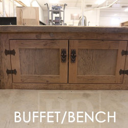 Reclaimed Wood Buffets - Accent And Storage Benches