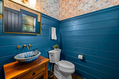 Mountain style powder room photo in Other