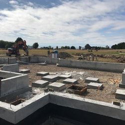 Setting the foundation prior to Joto-vent installation. - Products