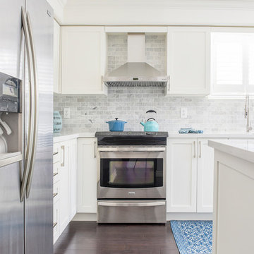 High Key White Modern Kitchen Photo-Shoot