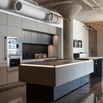 Downtown LA Loft Leicht Kitchen Design