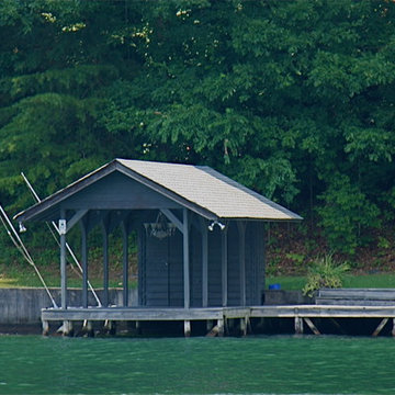 Lake Burton Boat Houses