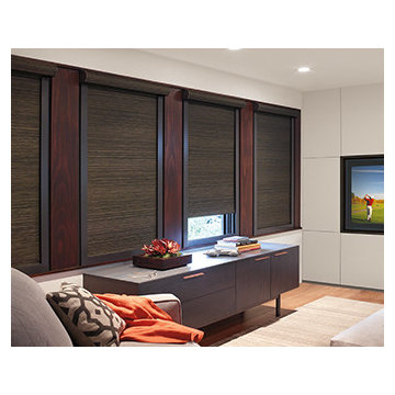 TEXTURED ROLLER SHADES - Custom Hunter Douglas Designer