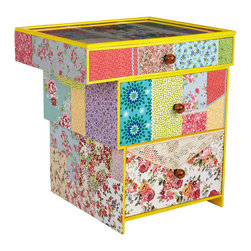 Mackenzie Patchwork End Table - Products
