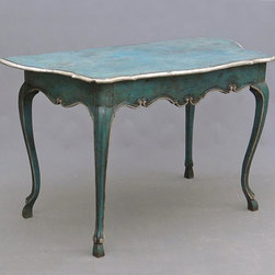 Antique Italian Painted Console Table - Console Tables