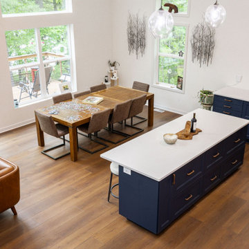 Brenwick Signature| Modin Rigid LVP Collection Mid-Century Customer Space | WI
