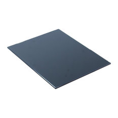 14" W x 18" D Glass Top, Black Color