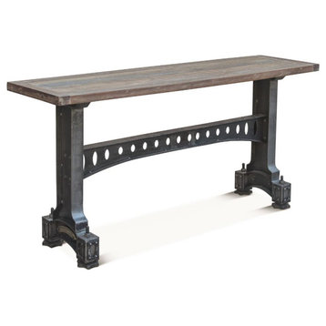 Sterling 66-Inch Cast Iron Console Table