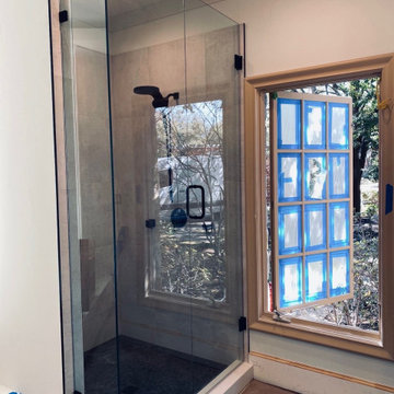Extra Tall Shower Glass- Frameless