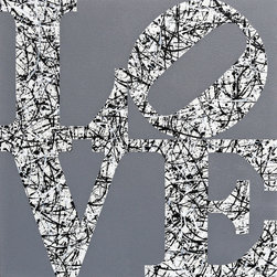 Love Black & White - Paintings