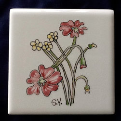 Wild Flower Tiles - Tile