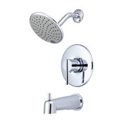 Olympia i2v Single Handle Tub/Shower Trim Set, Polished Chrome