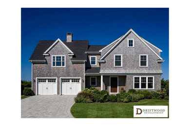 Example of an exterior home design in Boston