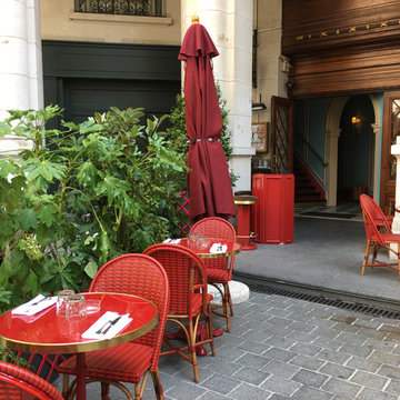 Terrasse du restaurant Froufrou - théâtre Edouard VII