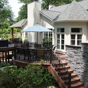 National Awarding Winning Deck 2014! Franklin Lakes Nj Outdoor Living Space