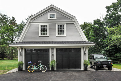 Garage - traditional garage idea in Boston