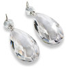 Madeleine 4-Light Chic Glass Crystal Chandelier, Silver