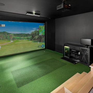 Home Addition-Golf Simulator Eden Prairie, MN 2025
