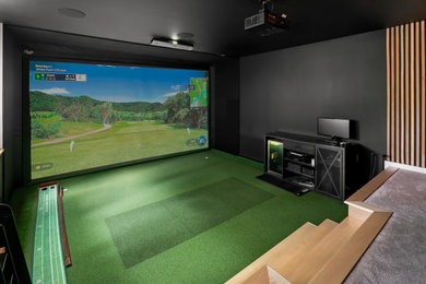 Home Addition-Golf Simulator Eden Prairie, MN 2025