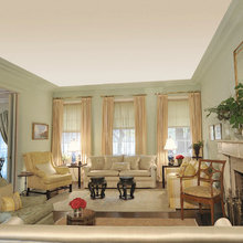 Living room mix fabrics