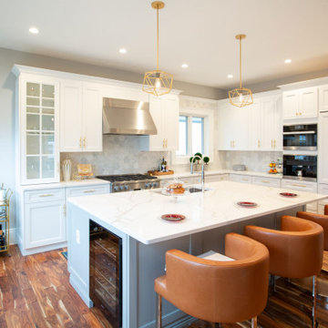 Modern Upgrade to 1950s Kitchen